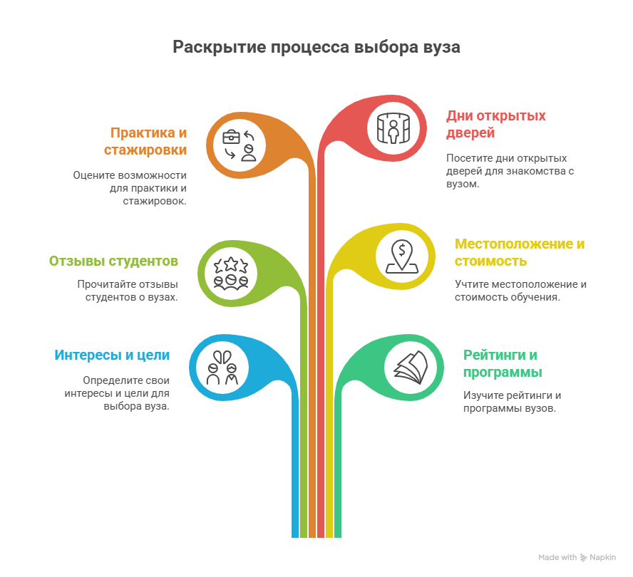 поступление в вуз